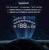 Smart Head Up Display Speedometer, Real Time Digital Speed Meter for Cars