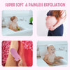 Ultra Soft Exfoliating Bath Sponge for Dead Skin Removal, 3D Spa Body Scrubber, Deep Cleansing Shower Sponge for Smooth & Glowing Skin
